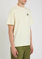 Malbon Origin Printed Cotton T-shirt Cream