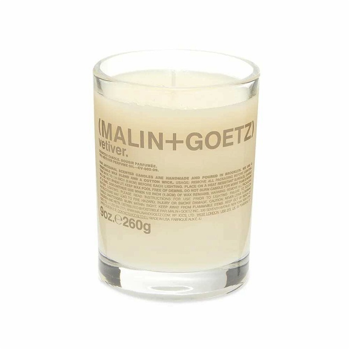 Photo: Malin + Goetz Vetiver Table Candle 260g