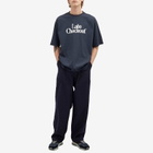 Late Checkout Men's LC Logo T-Shirt in Blue