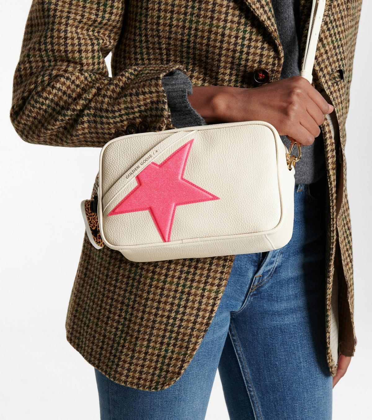 Golden Goose - Star leather shoulder bag Golden Goose Deluxe