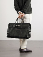 Brunello Cucinelli - Panelled Full-Grain Leather Weekend Bag