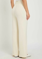 Varley The Wide Leg 30 Pintuck Jersey Sweatpants Cream