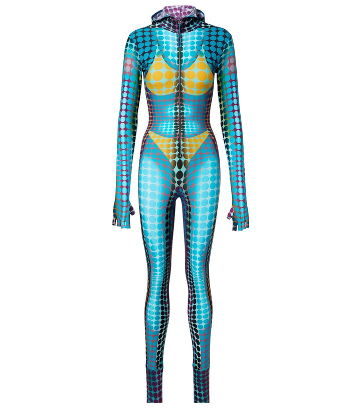 Photo: Jean Paul Gaultier Printed hooded jumpsuit