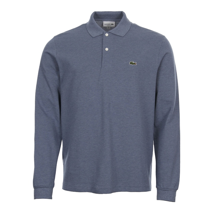 Photo: Long Sleeve Polo - Neptune Blue