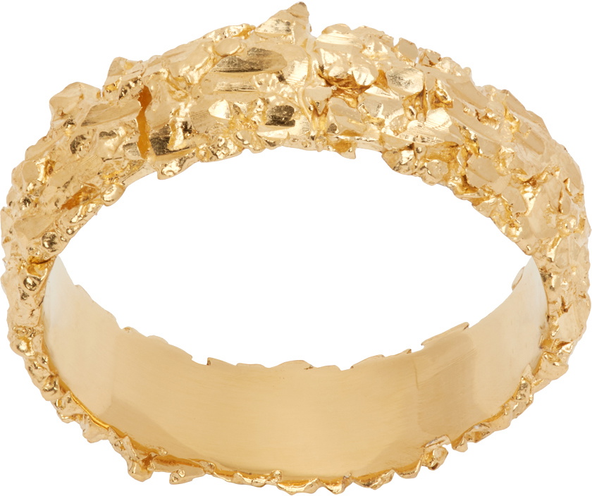 Veneda Carter SSENSE Exclusive Gold VC007 Ring