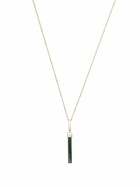 Mateo 14K Yellow Gold Onyx Bar Necklace