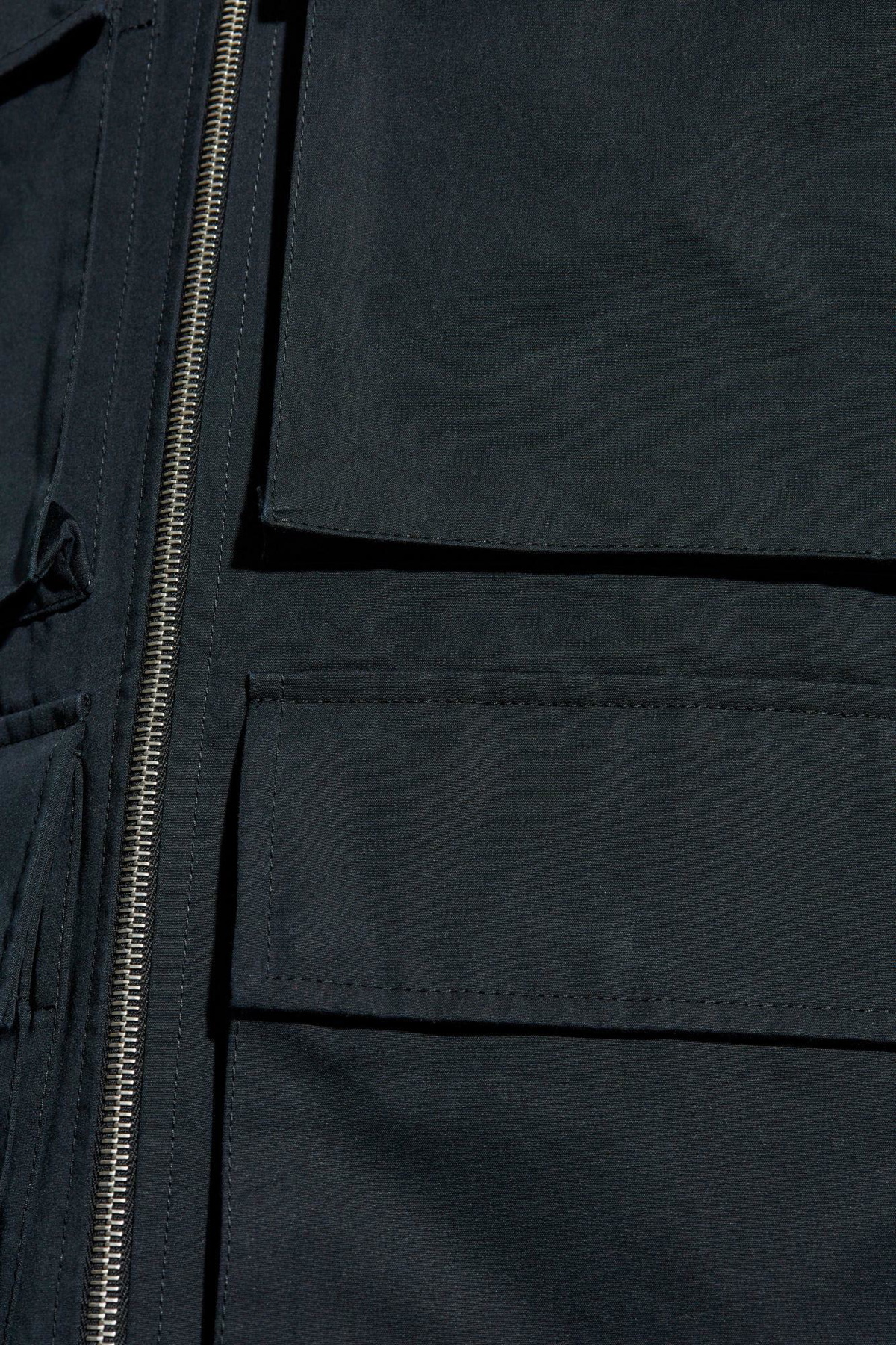 【関税込み】JIL SANDER Colorblock vest Jil Sander Vest With Silk Finish Jil Sander