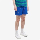 Polo Ralph Lauren Men's All Over Pony Swim Shorts in Rugby Royal
