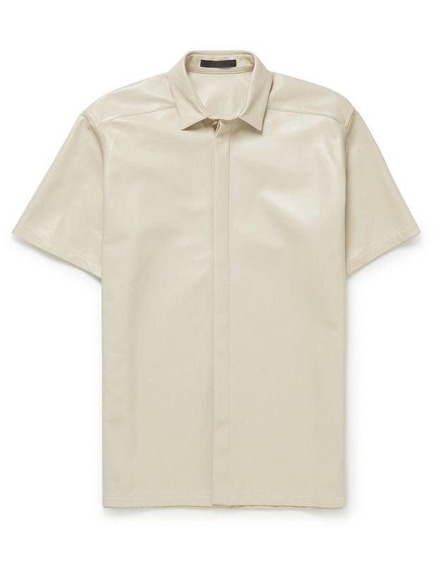 Photo: Fear of God - Leather Shirt - Neutrals