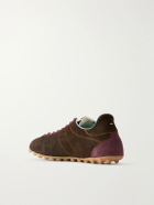 Maison Margiela - Sprinters Paneled Suede Sneakers - Brown