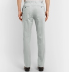 Canali - Light-Grey Kei Slim-Fit Tapered Stretch-Cotton Twill Suit Trousers - Gray