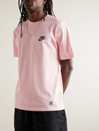 Nike - Sportswear Sole Food Logo-Print Cotton-Jersey T-Shirt - Pink