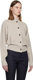 JACQUEMUS Beige 'The Lavande' Cardigan