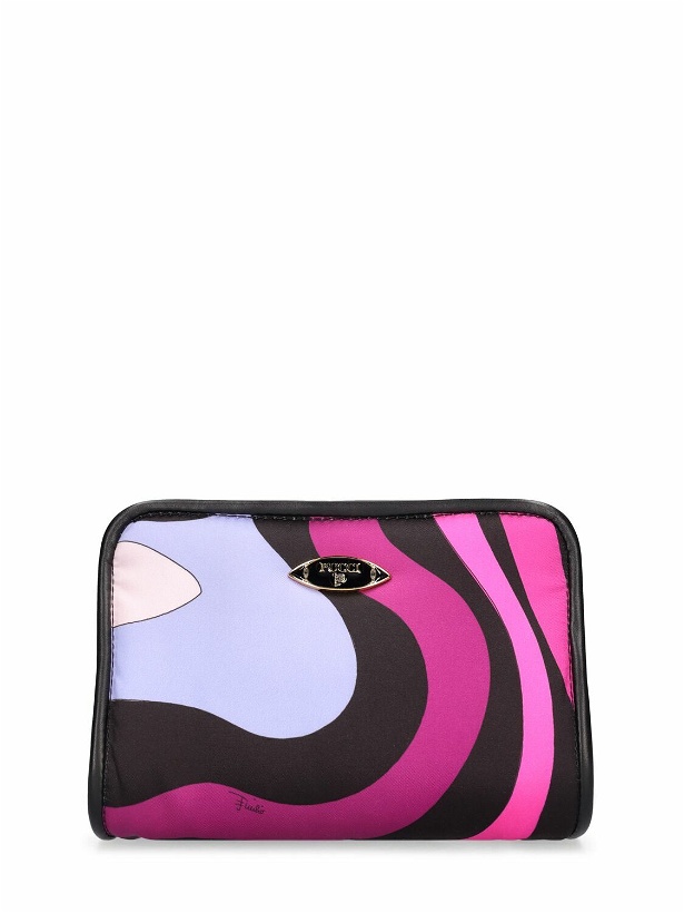 Photo: PUCCI Printed Twill Binding Pouch