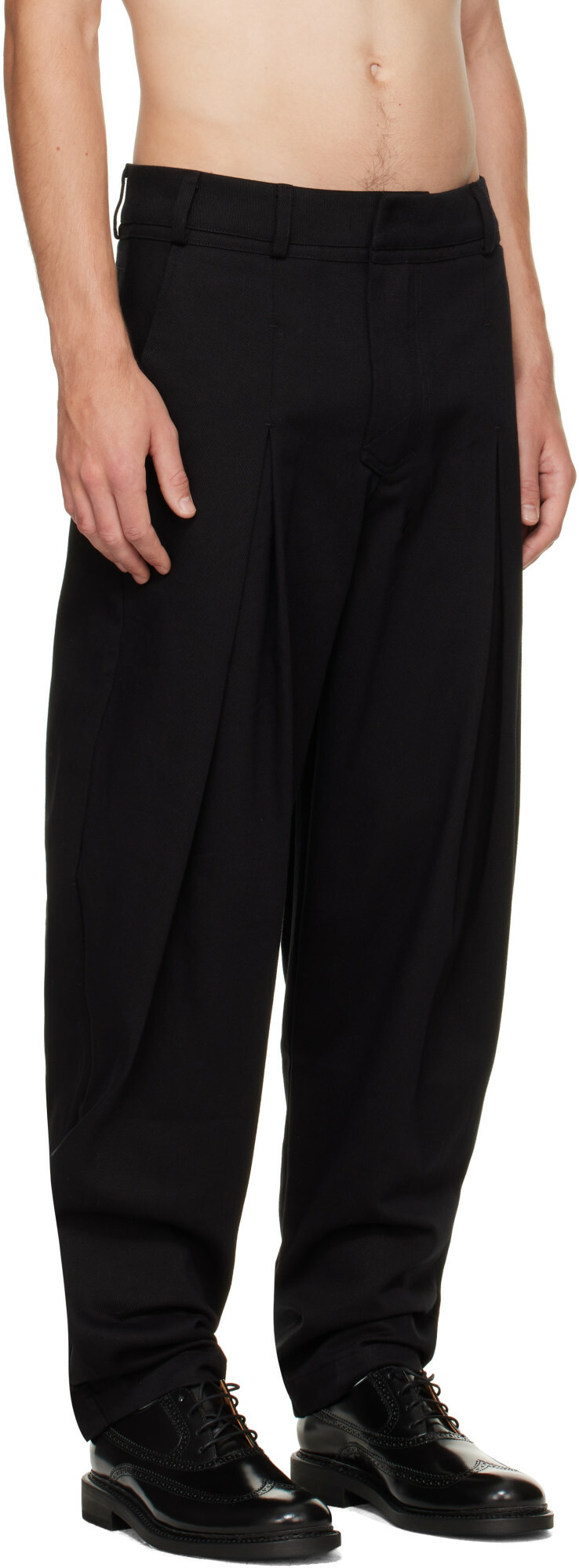 Entire Studios Black Seb Trousers