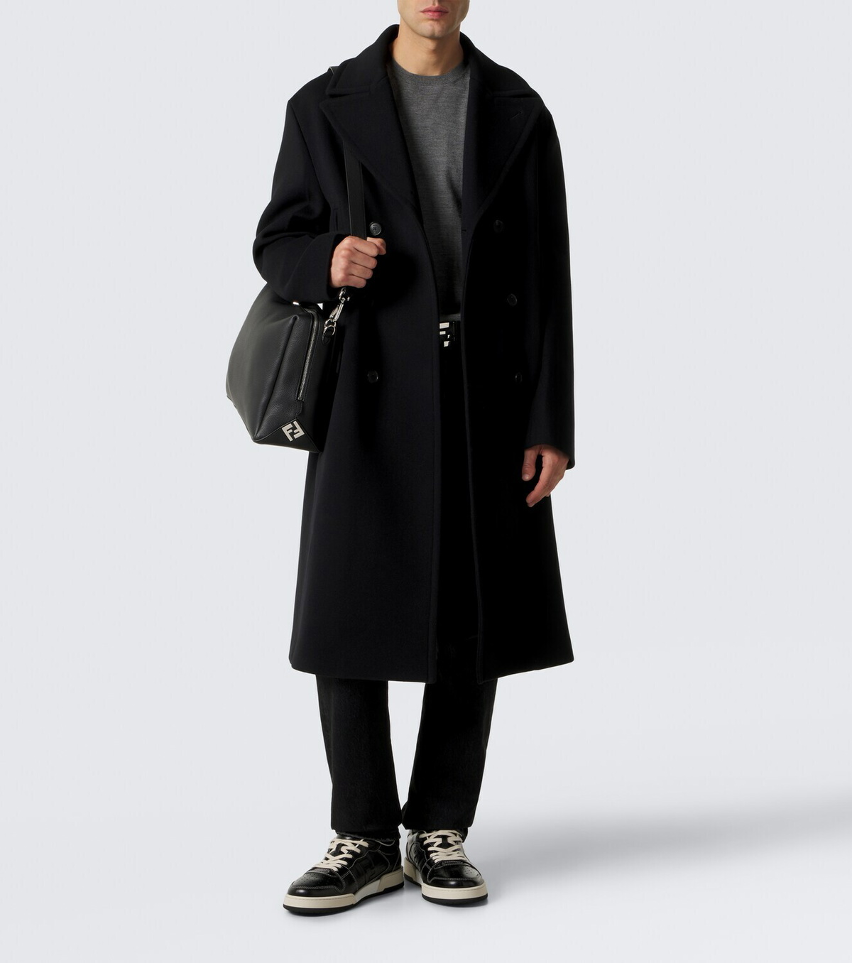 Fendi Fendi Match leather sneakers