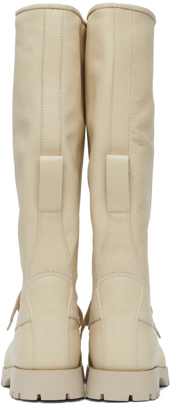 Jil Sander Lace-Up Elba Boots