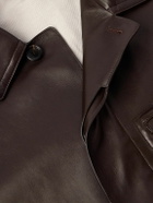 Dunhill - Leather Jacket - Brown