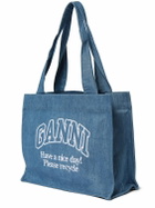GANNI - Large Easy Denim Tote Bag