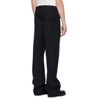 Jil Sander Black Wool Roland Trousers