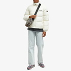 Napapijri Women's Box Logo Puffer Jacket in White Whisper