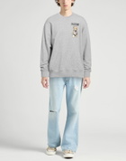 Moschino Mens Sweatshirt Light in Grey