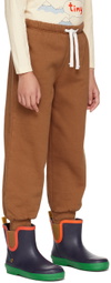 TINYCOTTONS Kids Brown 'Tiny' Sweatpants