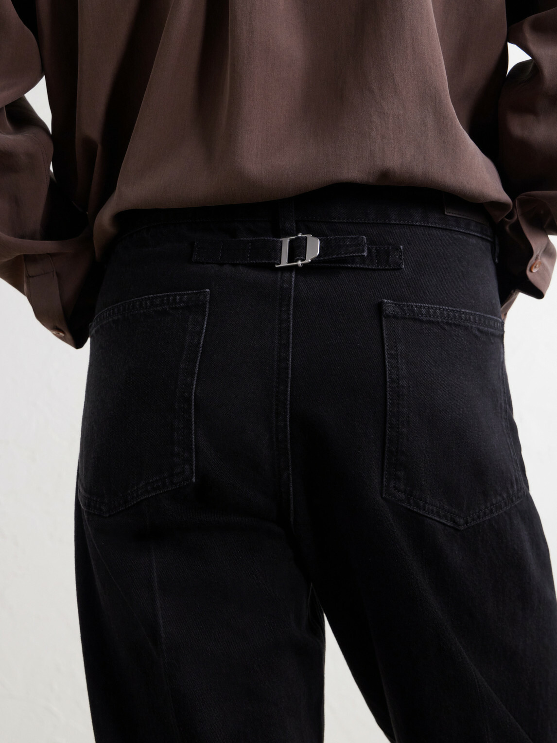 LEMAIRE - Straight-Leg Jeans - Black