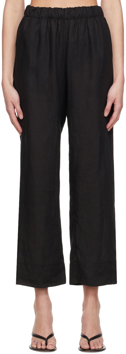 Le Petit Trou Black Lyna Lounge Pants