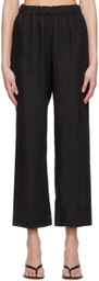 Le Petit Trou Black Lyna Lounge Pants