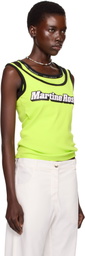 Martine Rose SSENSE Exclusive Green Folded Vest Tank Top