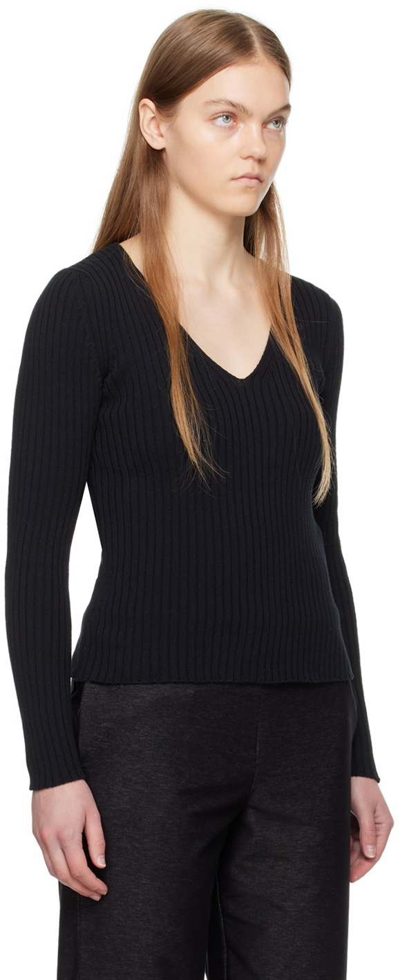 Max Mara Leisure Black Calcio Sweater