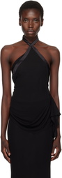AARON ESH Black Halter Top