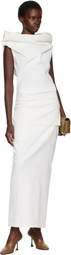 ISSEY MIYAKE Off-White Allow Maxi Skirt