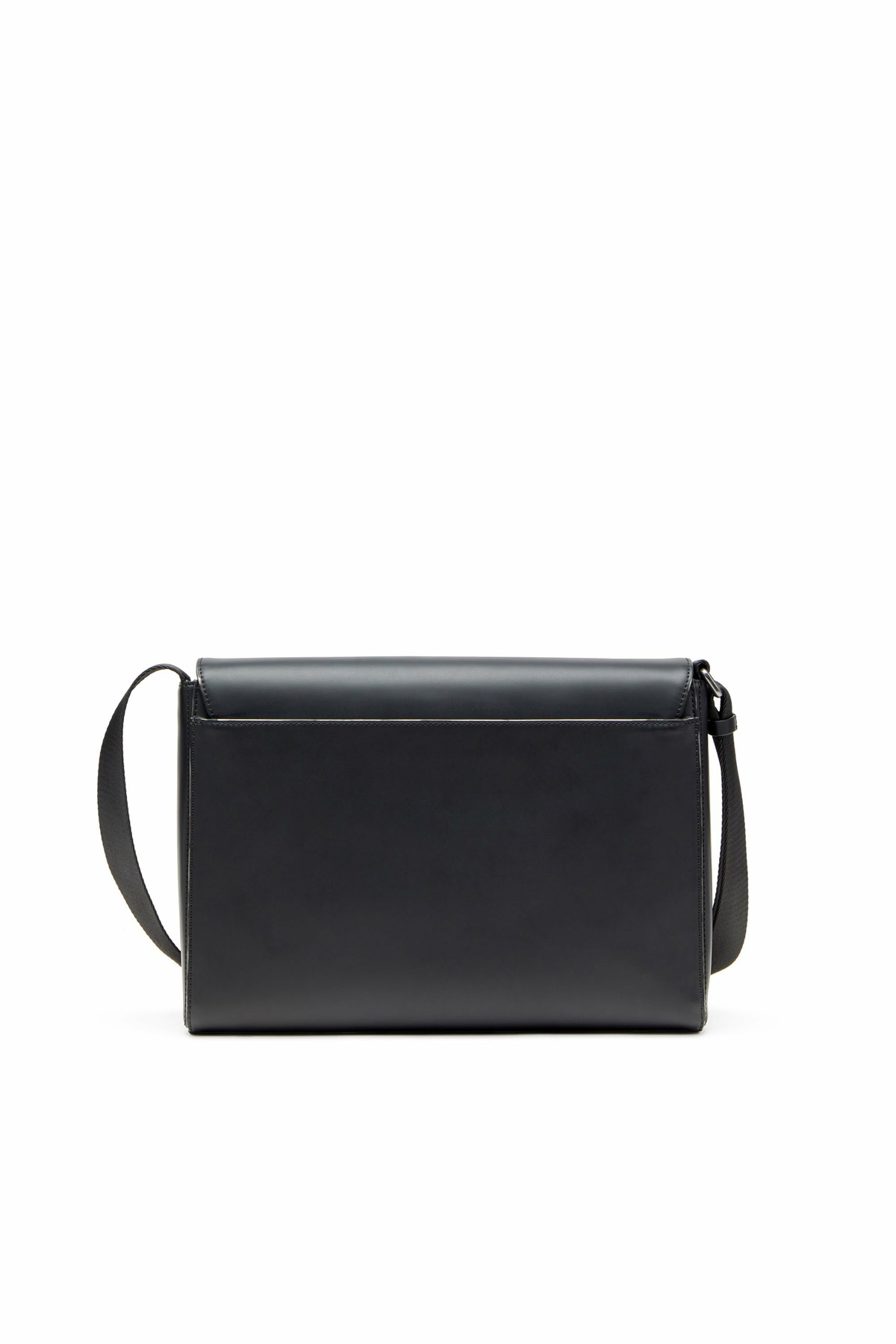 Diesel Messenger bag in brushed PU - Crossbody Bags Mens in Black