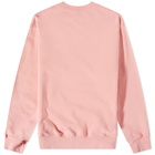 Sporty & Rich SRHWC Crew Sweat in Rose/White