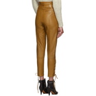 Isabel Marant Brown Leather Cadix Pants