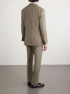 Ralph Lauren Purple label - Checked Silk, Wool and Cashmere-Blend Blazer - Green