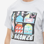 Bronze 56k Men's Flowerpot T-Shirt in Silver