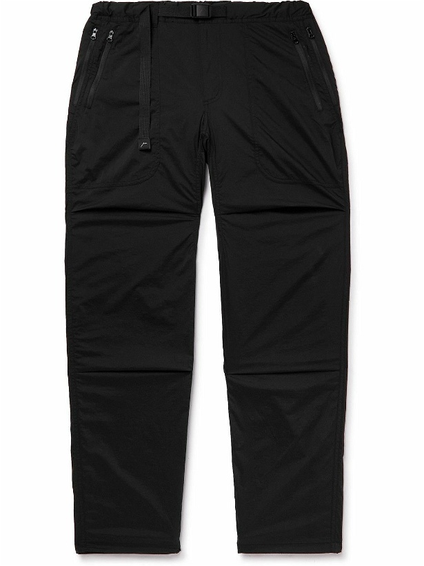 Photo: CAYL - Straight-Leg Belted Stretch-Nylon Trousers - Black