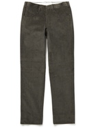 Anderson & Sheppard - Slim-Fit Cotton-Corduroy Trousers - Gray