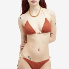 It's Now Cool Women's The Triangle Top in Mecca Crimp