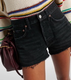 Agolde Parker denim shorts