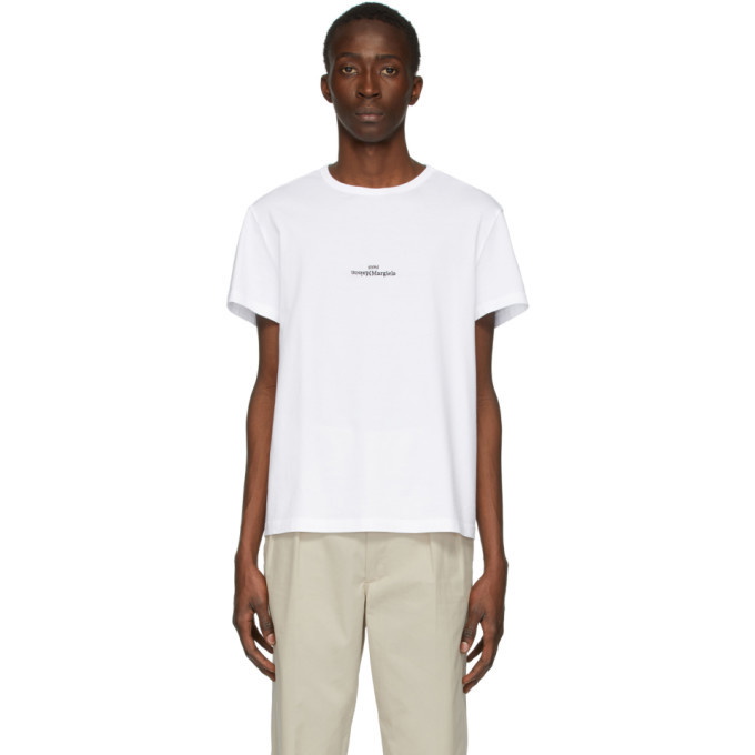 Photo: Maison Margiela White Logo T-Shirt