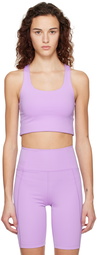 Girlfriend Collective Purple Paloma Sport Bra