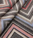 Missoni Zigzag wool-blend blanket