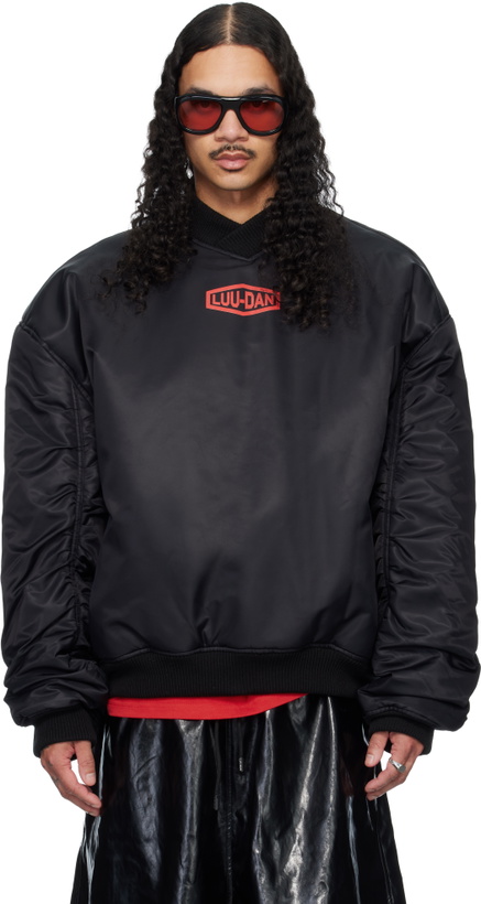 Photo: LU'U DAN Black Unibomber Sweatshirt