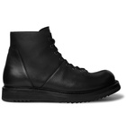 Rick Owens - Full-Grain Leather Monkey Boots - Black