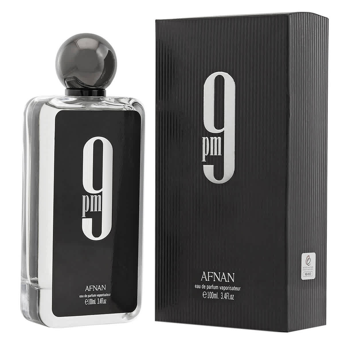 Afnan Perfumes Mens 9PM EDP Spray 3.4 oz/100ML Fragrances 6290171002338