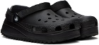 Crocs Black Hiker Clogs